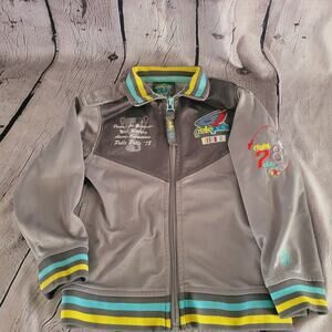 Vintage Pelle Pelle Toddler Flight Jacket 78 Club- Embroidered Size 3T